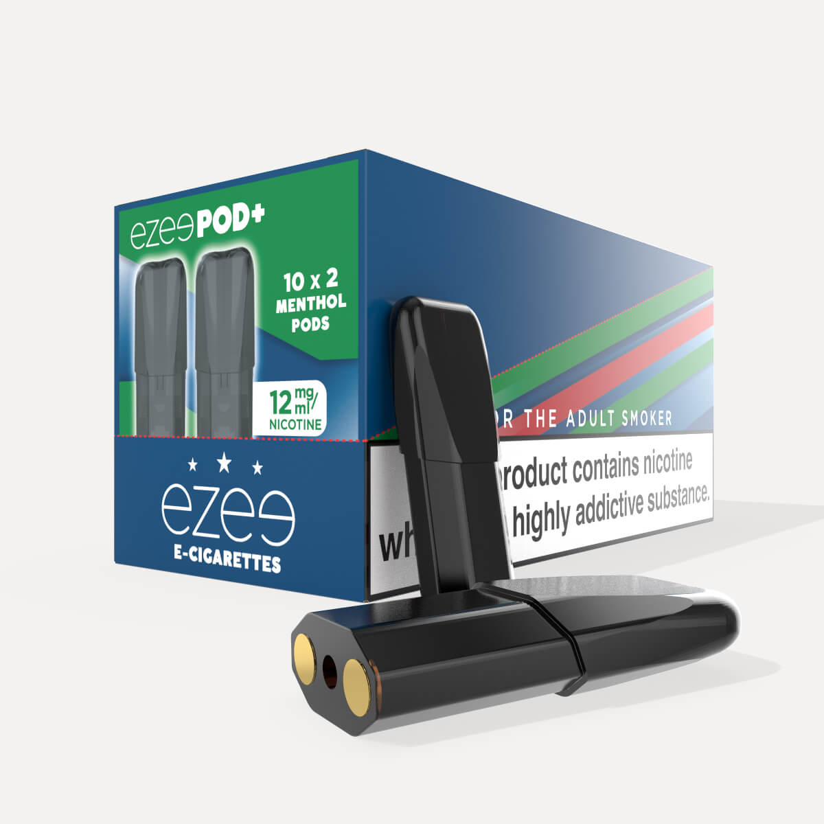 Ezee Pod+ Pods Menthol 12mg Nicotine - Pack of 20