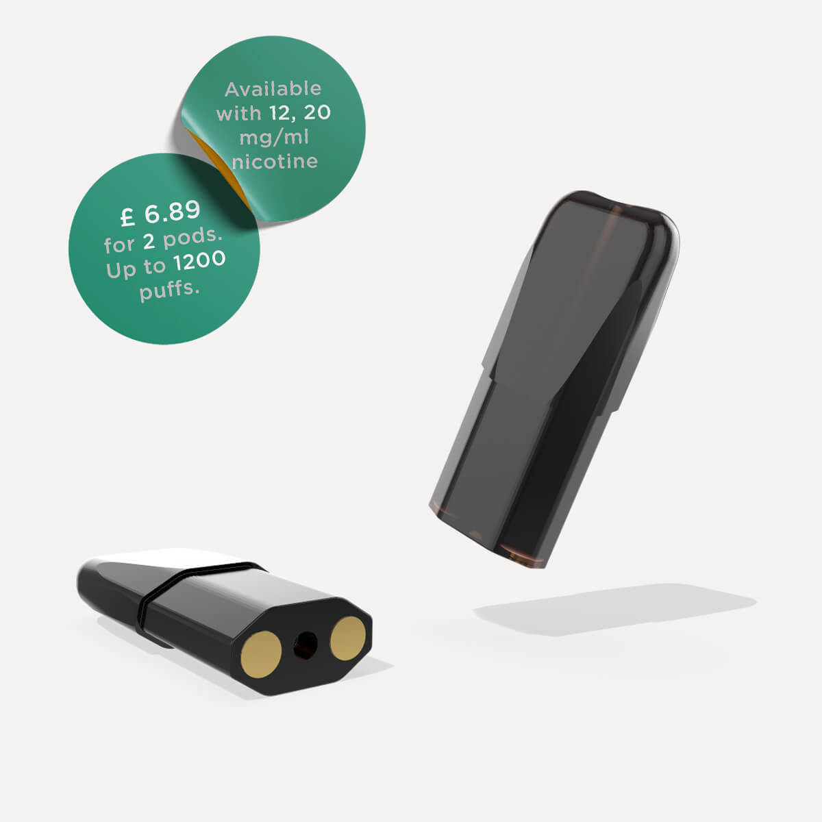 ezee Disposable Pods menthol pre-filled with nicotine vape system