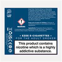 Ezee Pod+ Pods Menthol 12mg Nicotine - Pack of 2