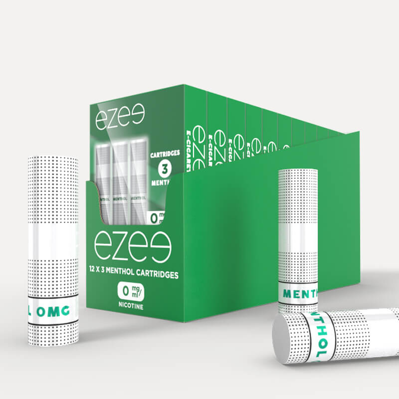 Ezee Cartridges Menthol Nicotine Free Pack of 36