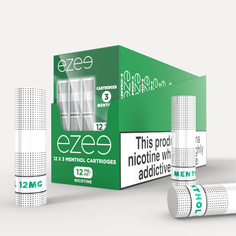 Ezee Cartridges Menthol 12mg Pack of 36