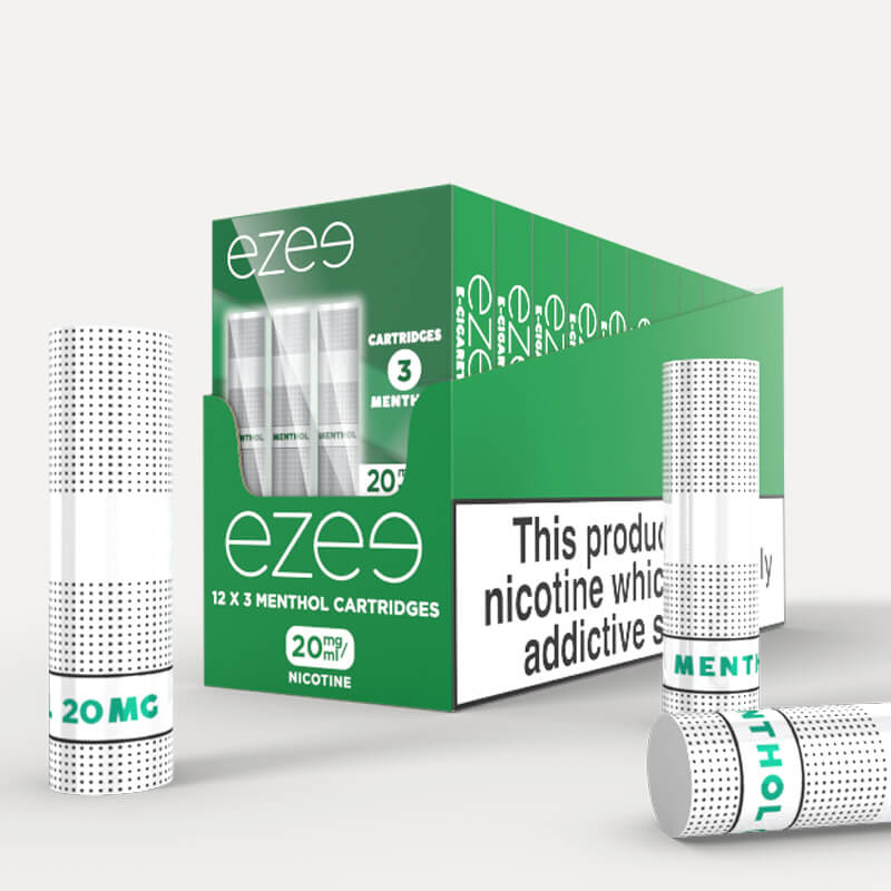 Ezee Cartridges Menthol 20mg Pack of 36