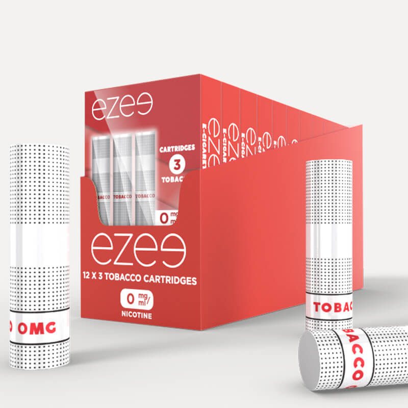 Ezee Cartridges Tobacco Nicotine Free Pack of 36