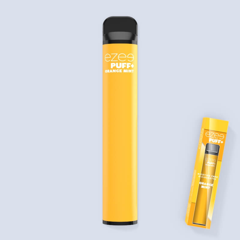 Ezee Puff+ Disposable E-cigarette Orange Mint Nicotine Free