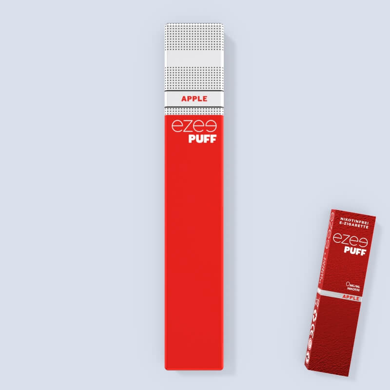 Ezee Puff Disposable E-cigarette Apple Nicotine Free