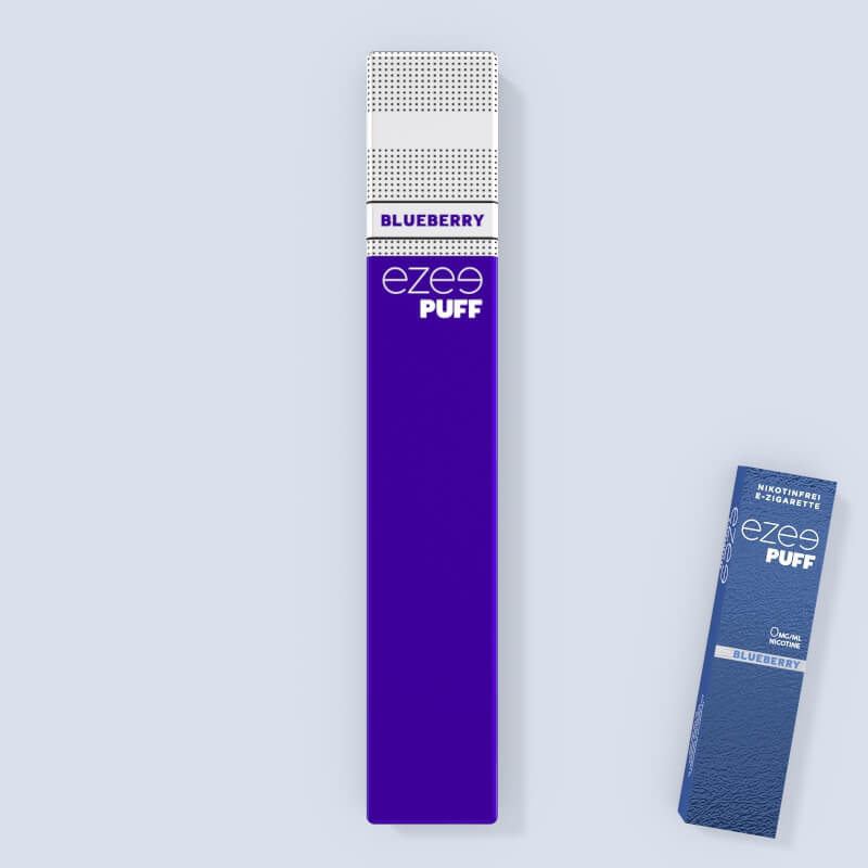 Ezee Puff Disposable E-cigarette Blueberry Nicotine Free