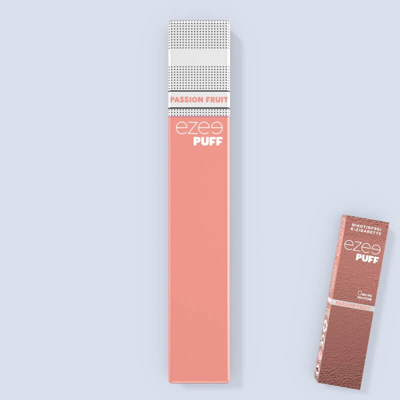 Ezee Puff Disposable E-cigarette Passion Fruit Nicotine Free